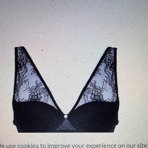Elf Zhou Black Lace Shoulder Bra - Picture 2 of 12